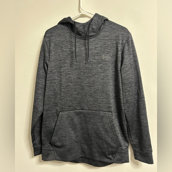 Under Armour Grey Loose Fit ColdGear Hoodie - Picture 1 of 4